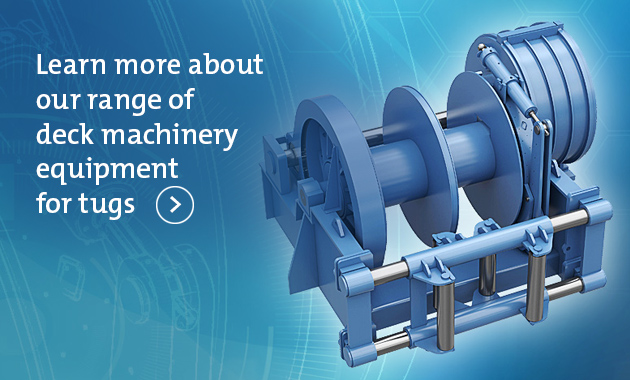 Rolls-Royce deck machinery for tugs